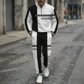 💝💝Set with Half-Zip Collar and Straight Fit
