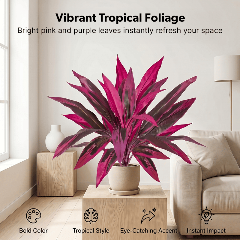 📦📦 Last Day 60% OFF - Artificial Boston Fern & Dragon's Blood Tree Plants