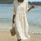Women's Vintage Bohemian Floral Dress