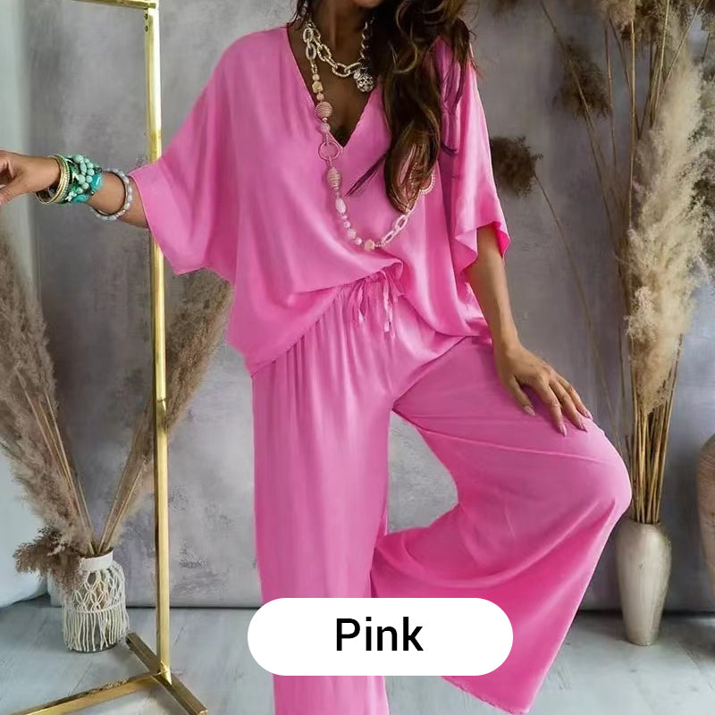 💝💝💕Women's casual suit, loose, in a solid color