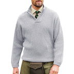Men's Cashmere Casual Solid Color Sweater