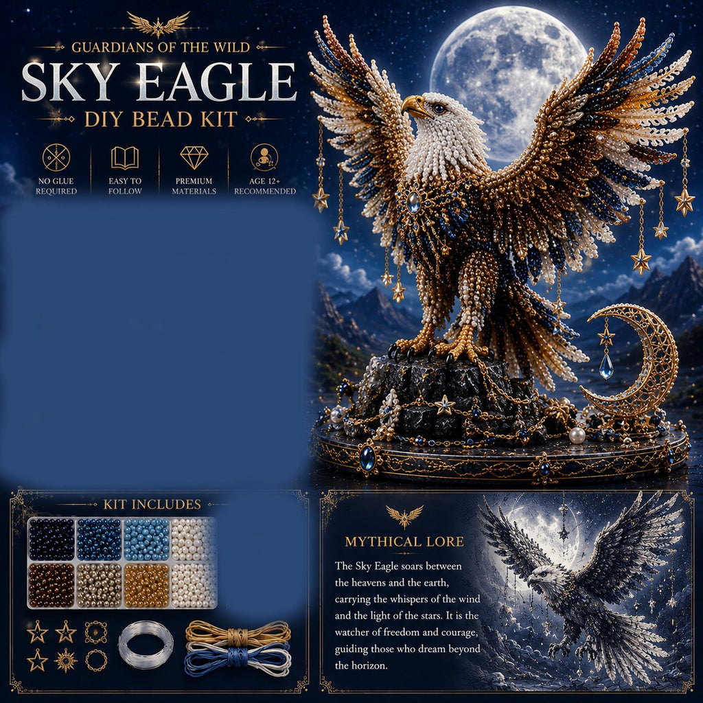 🔥🎁3D Animal Guardian DIY Bead Kit Collection