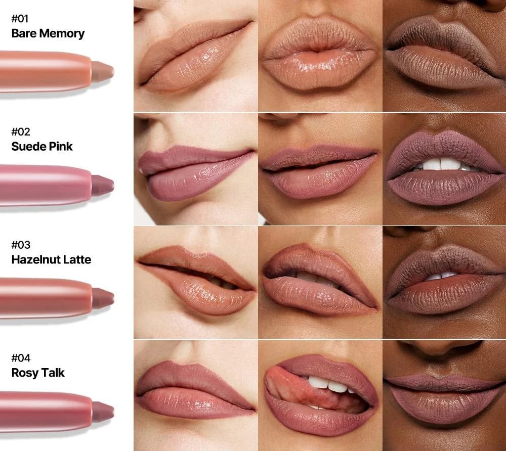 📦📦ACHANDISE Glide Lip Liner — Creamy, Blendable Color with Smooth Application