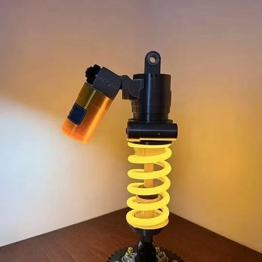 💝💝Shock Absorber Lamp – Adjustable LED Lamp for Gamers and Car Lovers