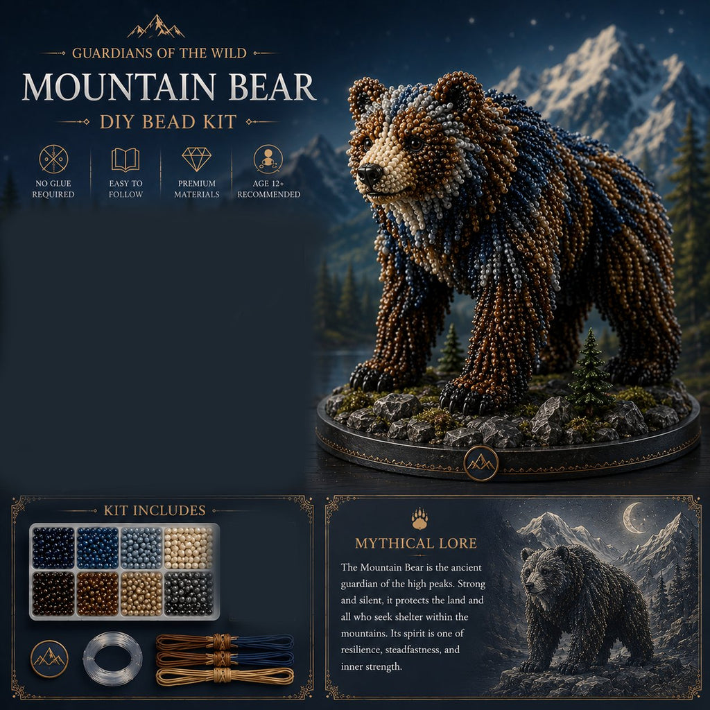 🔥🎁3D Animal Guardian DIY Bead Kit Collection