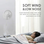 ✨🌀  NOW! 🔋 Telescopic Folding USB Charging Fan – Adjustable height, quiet operation & portable – perfect for desk, travel or outdoor use 💨
