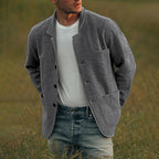 CLEARANCE SALE🔥 Men's Solid Color Fashion Jacket Coat Casual Jacket Coat