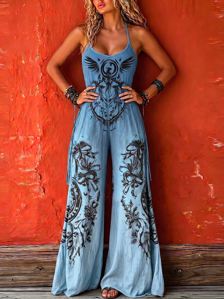 📦📦LAST DAY SAVE 49% ⏰Bohemian-style Strappy Stretchy Jumpsuit