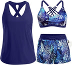 ✨✨LAST DAY 50% OFF - 3 Piece Tankini with Shorts🔥