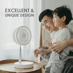 ✨🌀  NOW! 🔋 Telescopic Folding USB Charging Fan – Adjustable height, quiet operation & portable – perfect for desk, travel or outdoor use 💨