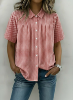 Today 49% off🔥Women’s Casual Gingham Checkered Shirt