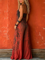 📦📦LAST DAY SAVE 49% ⏰Bohemian-style Strappy Stretchy Jumpsuit