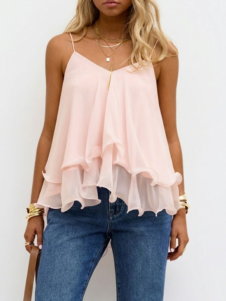 📦📦LAST DAY SAVE 49% ⏰Stylish Chiffon Camisole Top