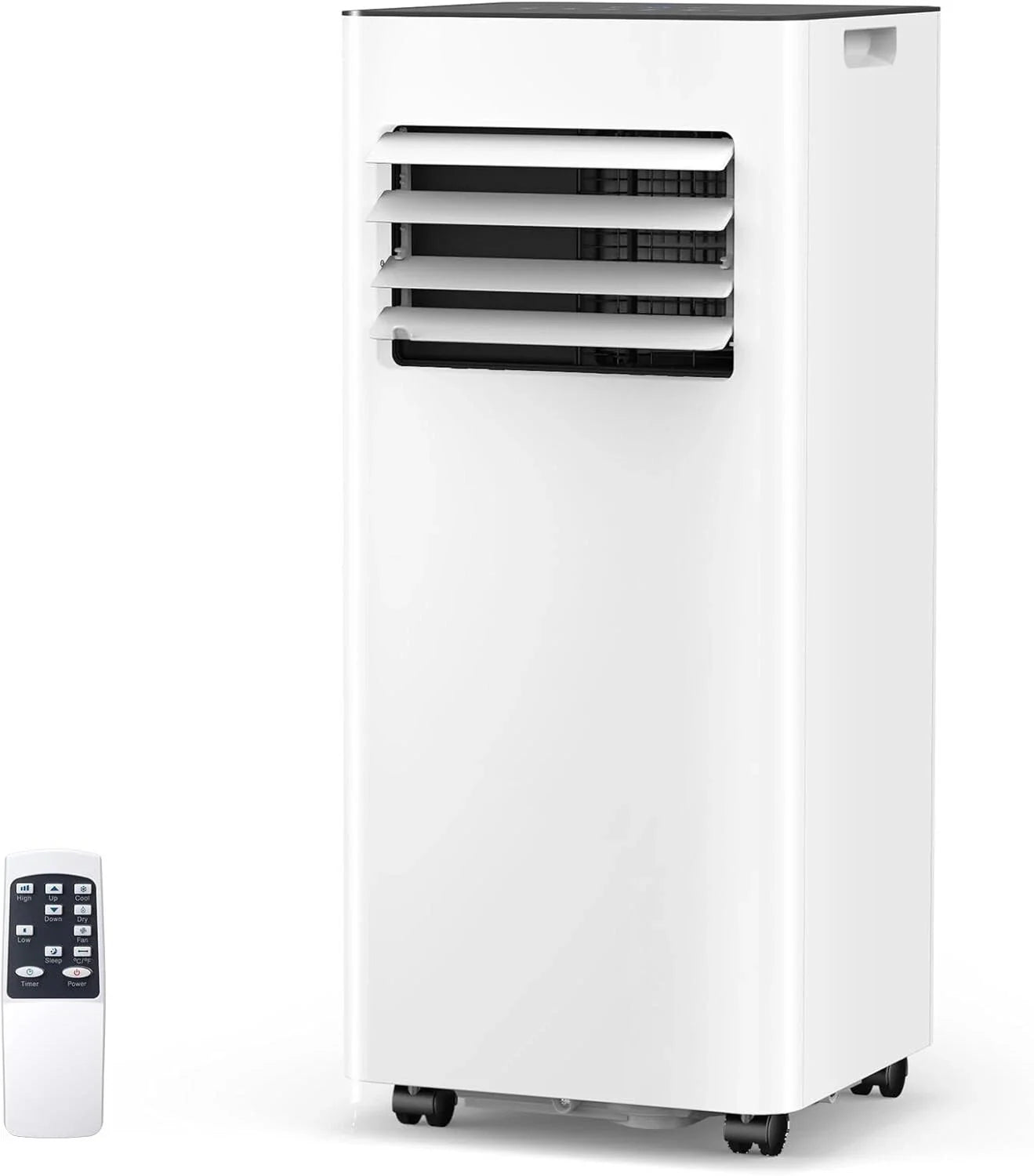 🤲 Factory direct sales 🔥8000 BTU Portable Air Conditioner, with Fan & Dehumidifier Mode, White （🎁Special Sale—Free Shipping)